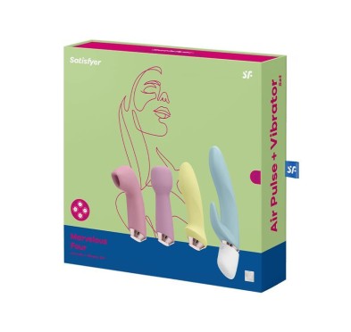 Zestaw 4 wibrator masażer satisfyer marvelous four